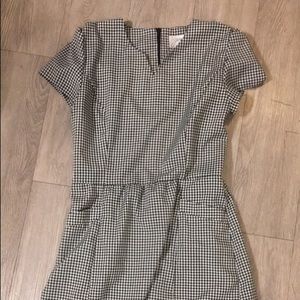 Black and white dress